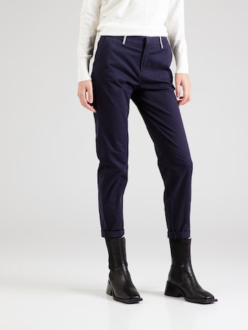 ONLY Regular Chino 'BIANA' in Blauw: voorkant