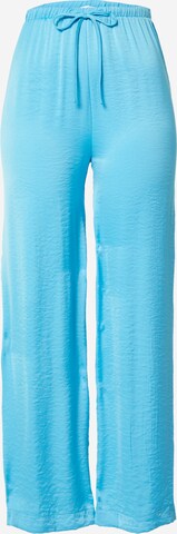 Wide Leg Pantalon 'Anneli' EDITED en bleu : devant