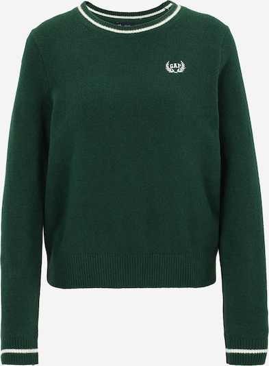 Gap Petite Neulepaita värissä tummanvihreä / valkoinen, Tuotenäkymä