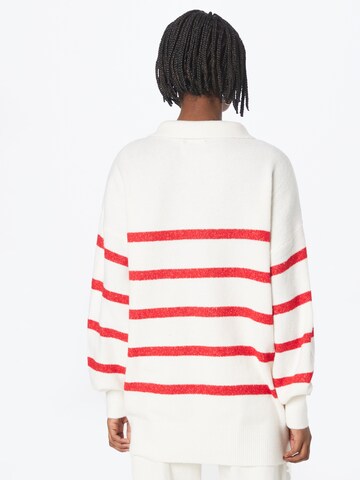 PIECES Sweater 'Noola' in White