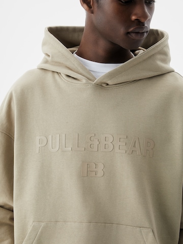 Pull&Bear Mikina - Béžová