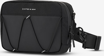 Kapten & Son Umhängetasche 'Banff Chestbag' in Schwarz: Vorderseite