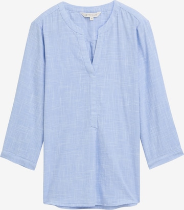 TOM TAILOR - Blusa en azul: frente