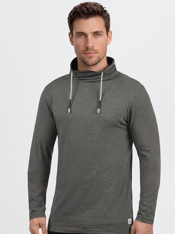BLEND Shirt 'Pallo' in Grijs: voorkant