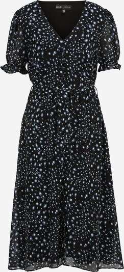 Mela London Kleid 'Mela' in blau / hellgrau / schwarz, Produktansicht