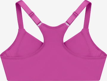 GLAMORISE Minimiser Bra in Purple