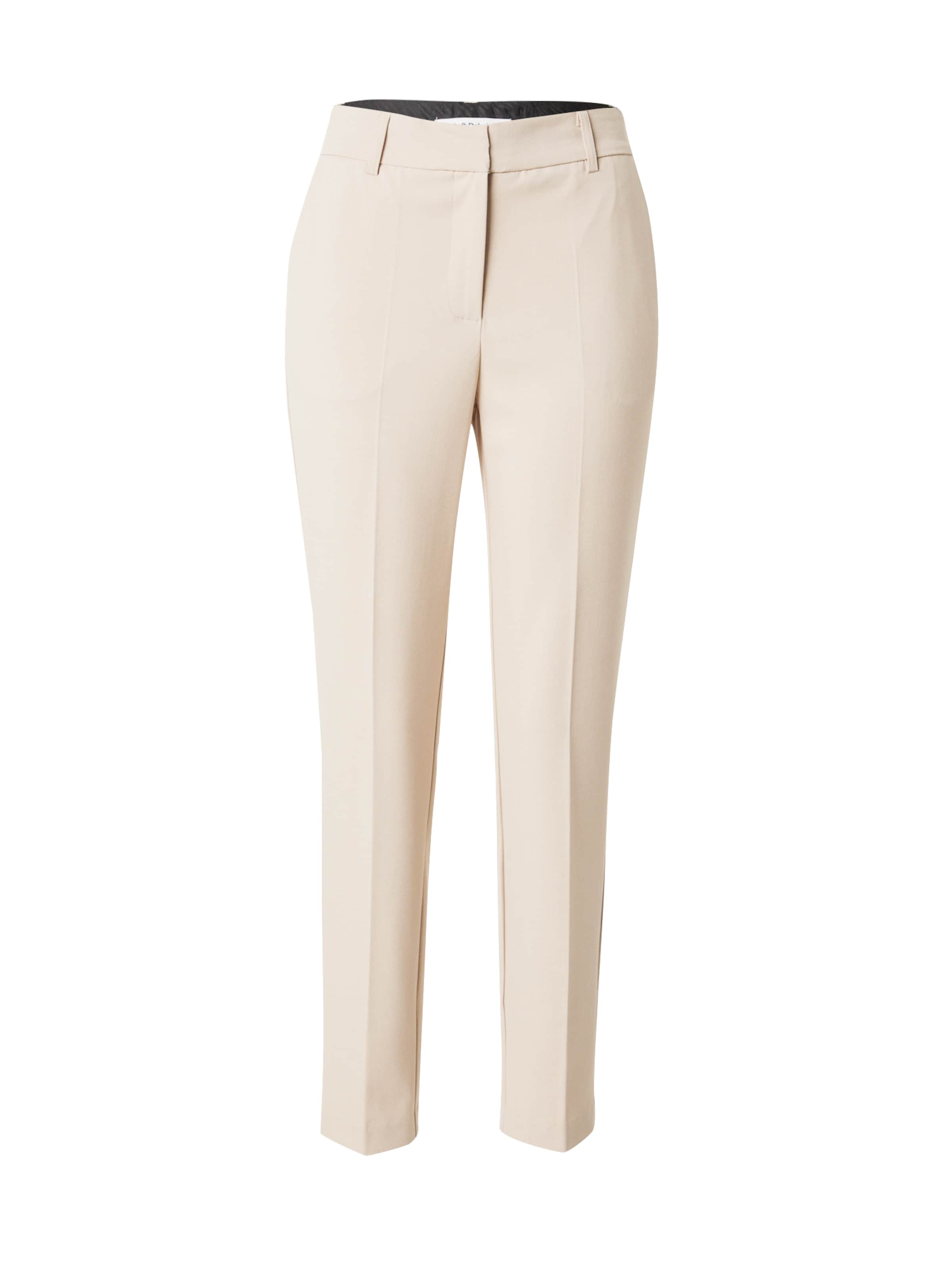 Pantaloni con piega frontale 'Vilja' di Soft Rebels in beige: frontale