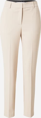Pantalon à plis 'Vilja' Soft Rebels en beige : devant