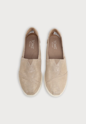 TOMS - Zapatillas en bronce