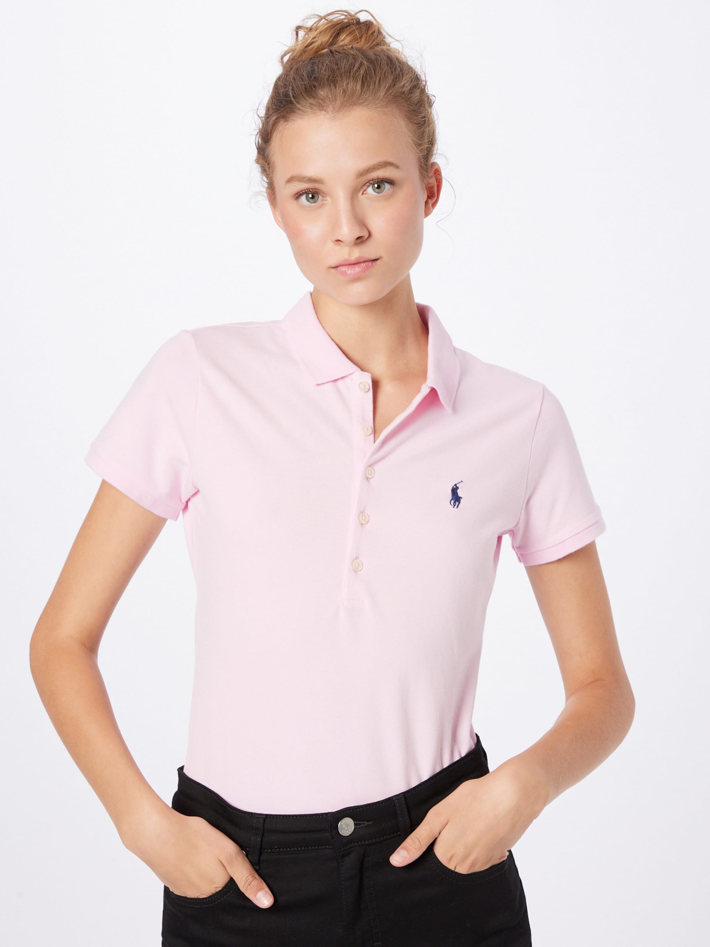 Polo Ralph Poloshirt 'JULIE' in Rosa | ABOUT YOU