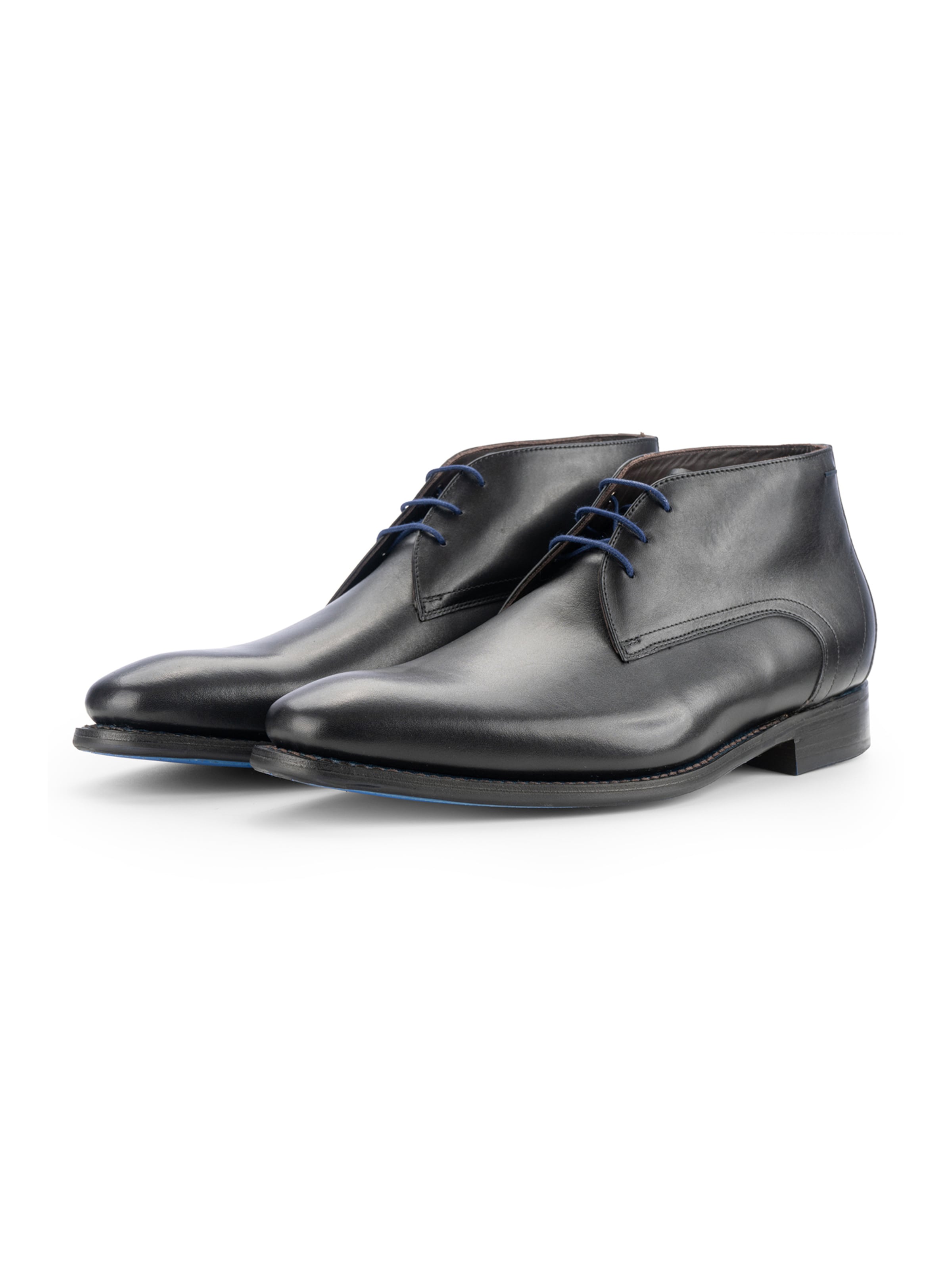 Floris van Bommel Chukka Boots 'De Loper 15' in Schwarz