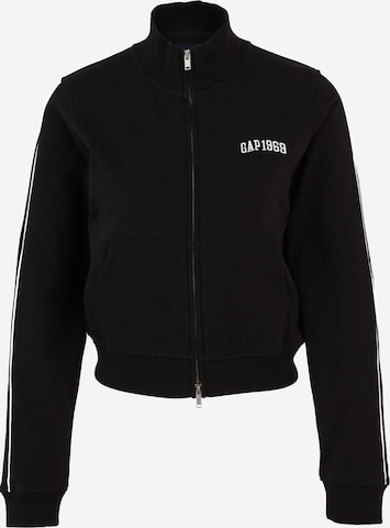 Gap Tall Суичъри с качулка в черно: отпред