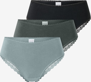 SCHIESSER Slip 'Modern Multipacks' in Green: front