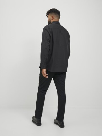 Coupe regular Chemise 'Belfast' Jack & Jones Plus en noir