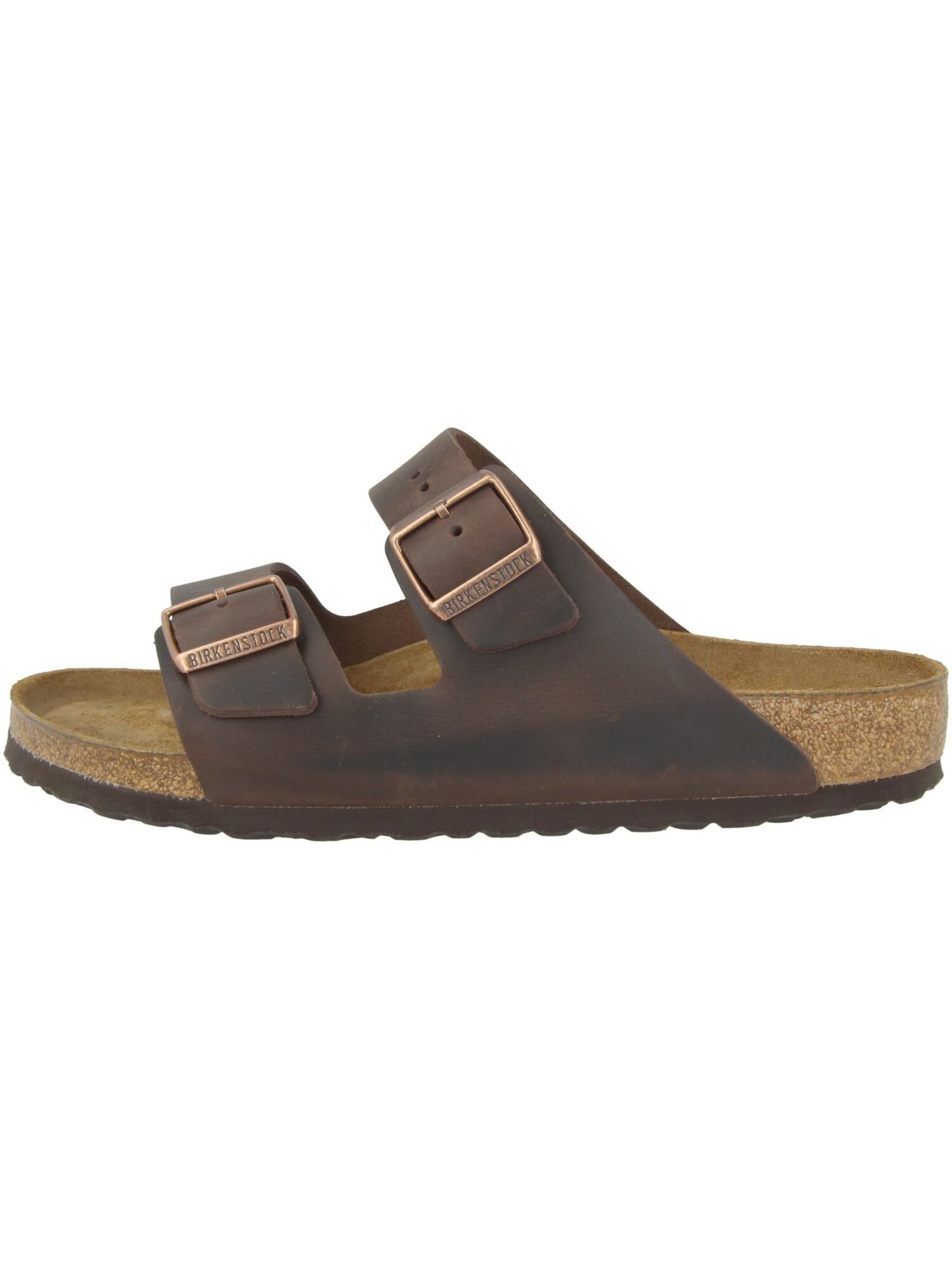 BIRKENSTOCK Pantofle 'Arizona' – hnědá