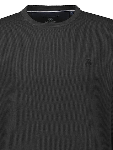 LERROS Sweater 'Basic' in Black