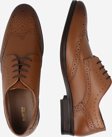 BURTON MENSWEAR LONDON Lace-Up Shoes in Brown