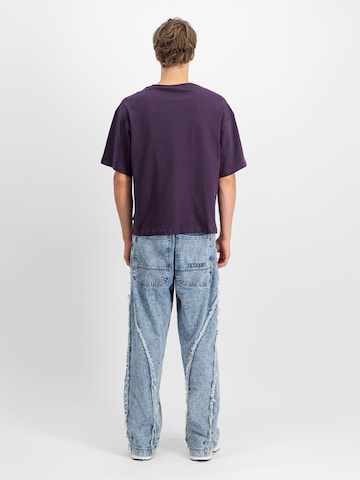 ALPHA INDUSTRIES Shirt in Lila