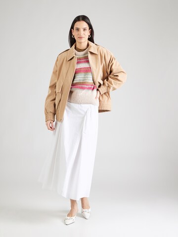 VILA Sweater 'VICHOCA' in Beige