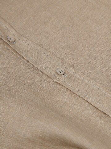 IUMAN Intimissimi Regular Fit Hemd in Beige