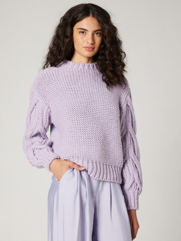 Pull-over 'Marthe' Guido Maria Kretschmer Women en violet : devant