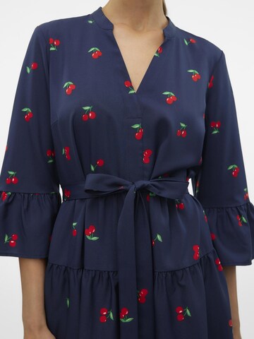 VERO MODA Blousejurk 'ZERA' in Blauw