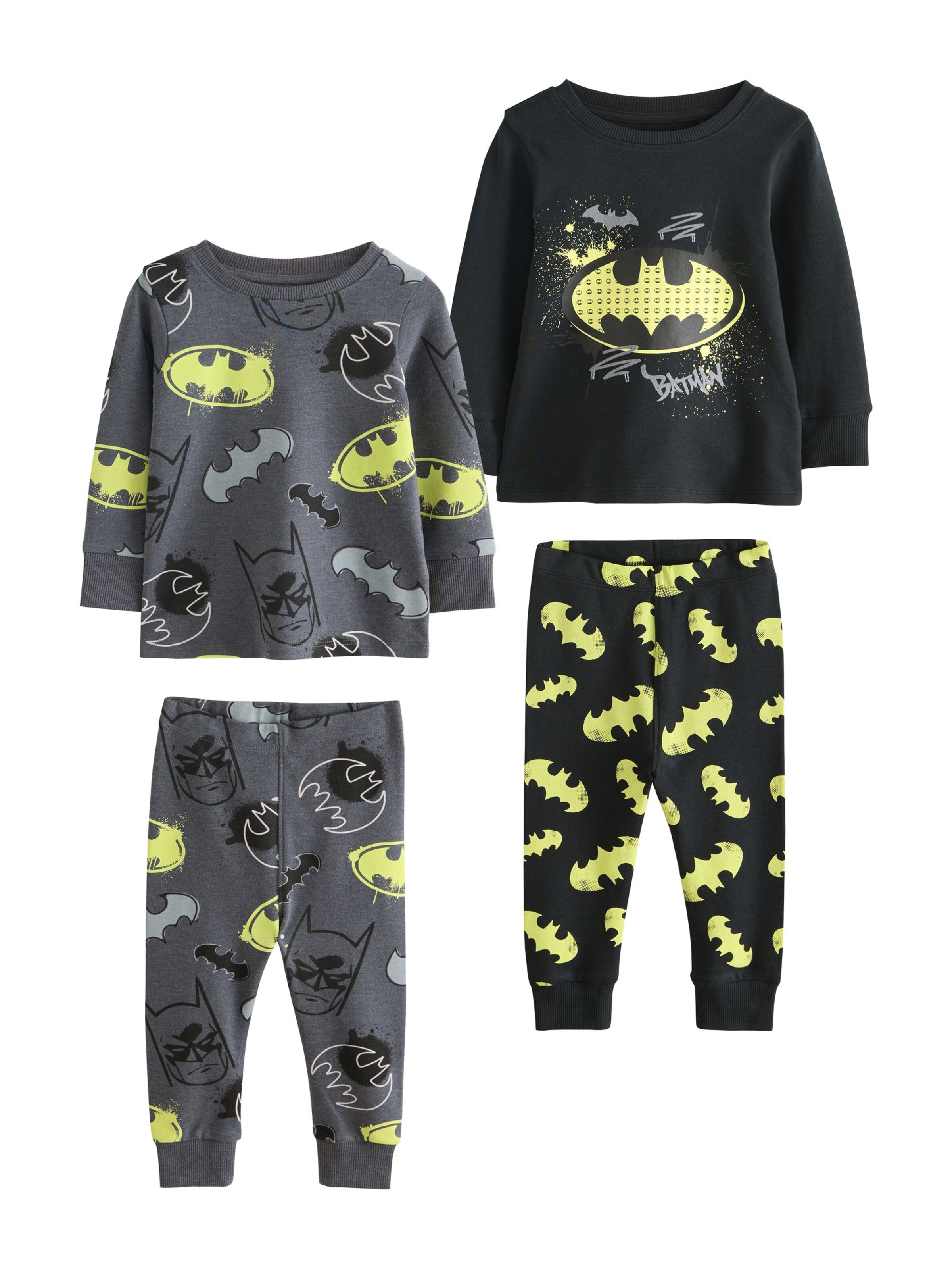 Pigiama 'Snuggle' di Next in grigio: frontale