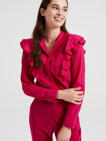 Camicia da donna di WE Fashion in rosa