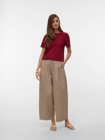 VERO MODA Shirt 'VMPAULINA' in Red