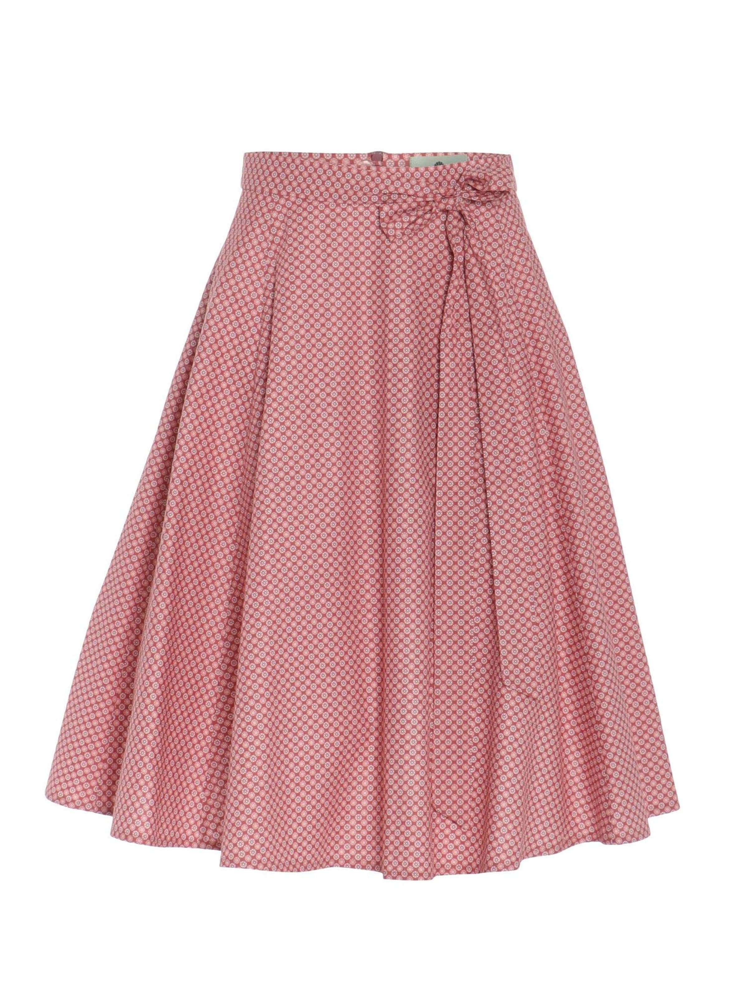 BERWIN & WOLFF Trachtenrock‌‌‌‌‌‌‌‌‌‌ in Orange: Vorderseite