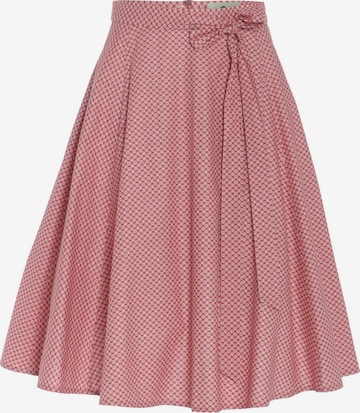 BERWIN & WOLFF Trachtenrock in Orange: Vorderseite