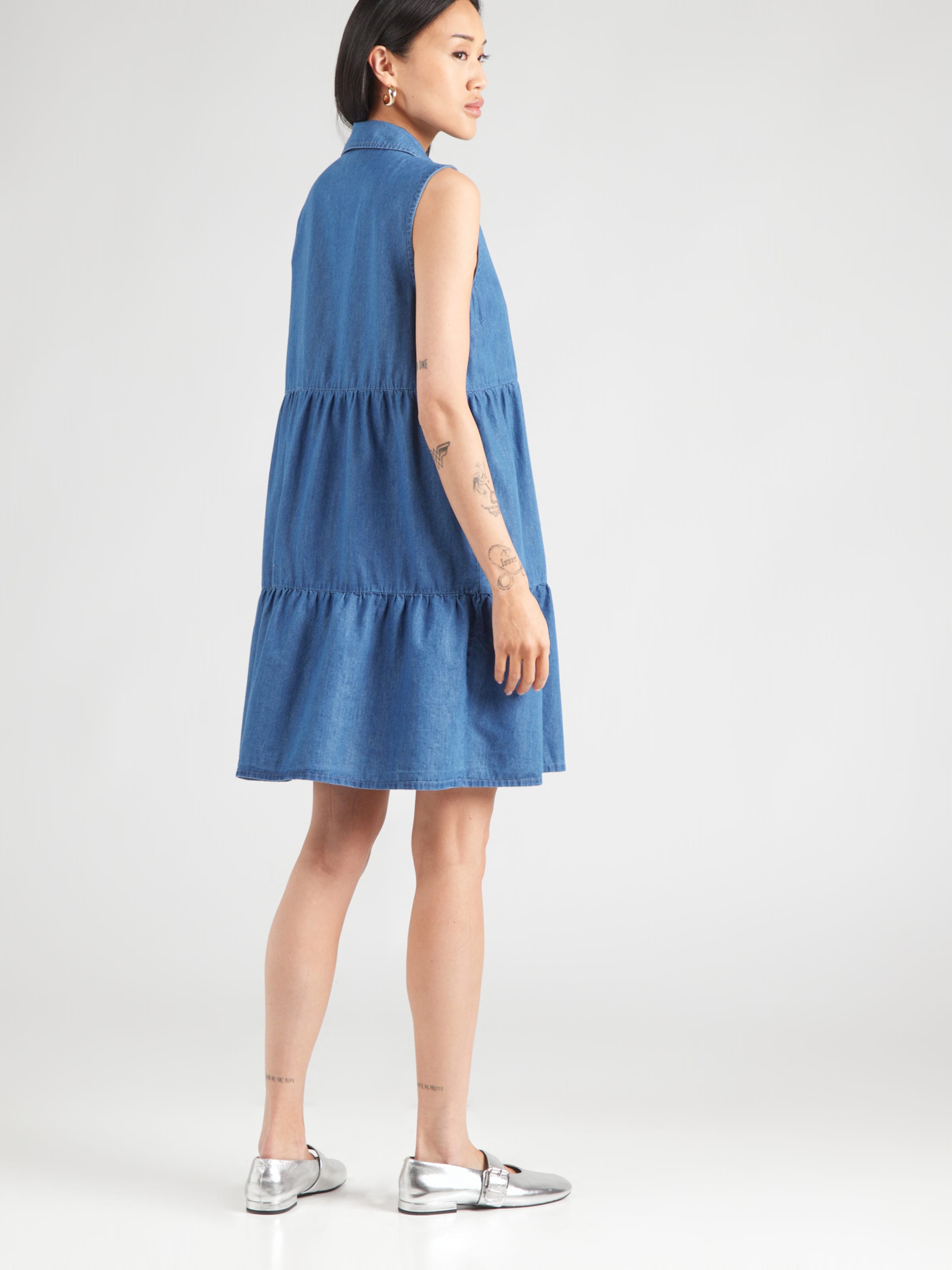ONLY Shirt Dress 'ONLBea' in Blue Denim | ABOUT YOU