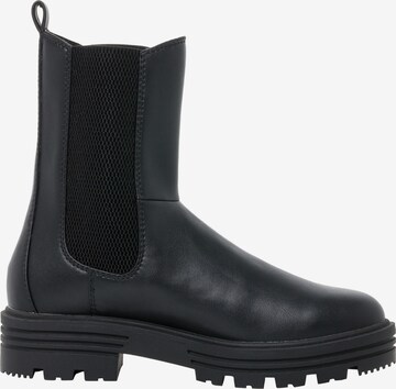 s.Oliver Chelsea boots in Zwart