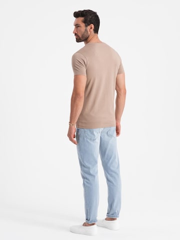 Ombre Shirt in Bruin