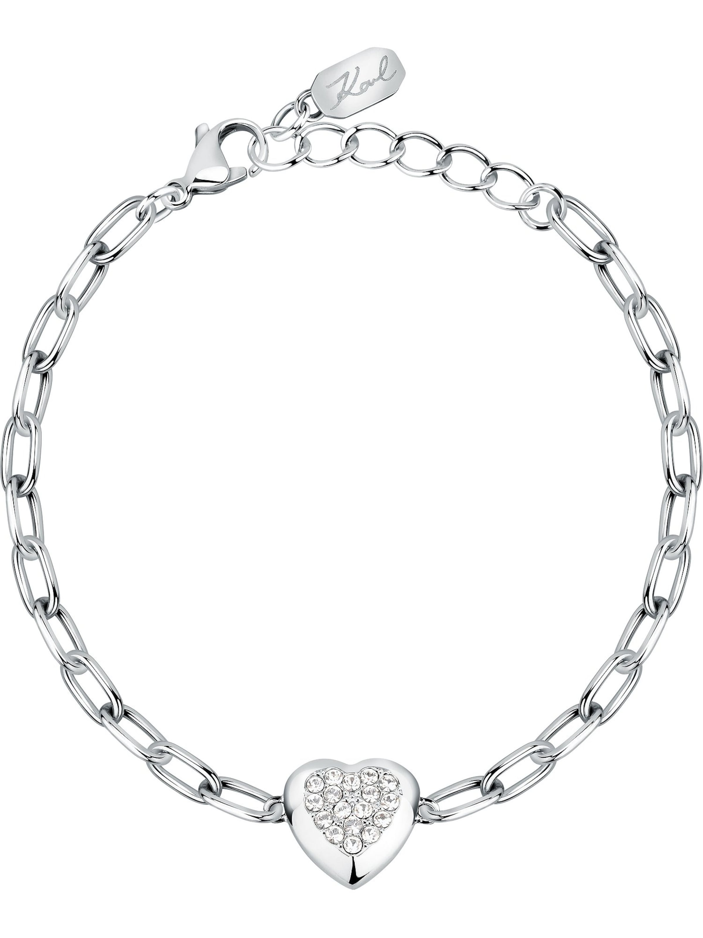 Karl Lagerfeld Armband in Silber: Vorderseite