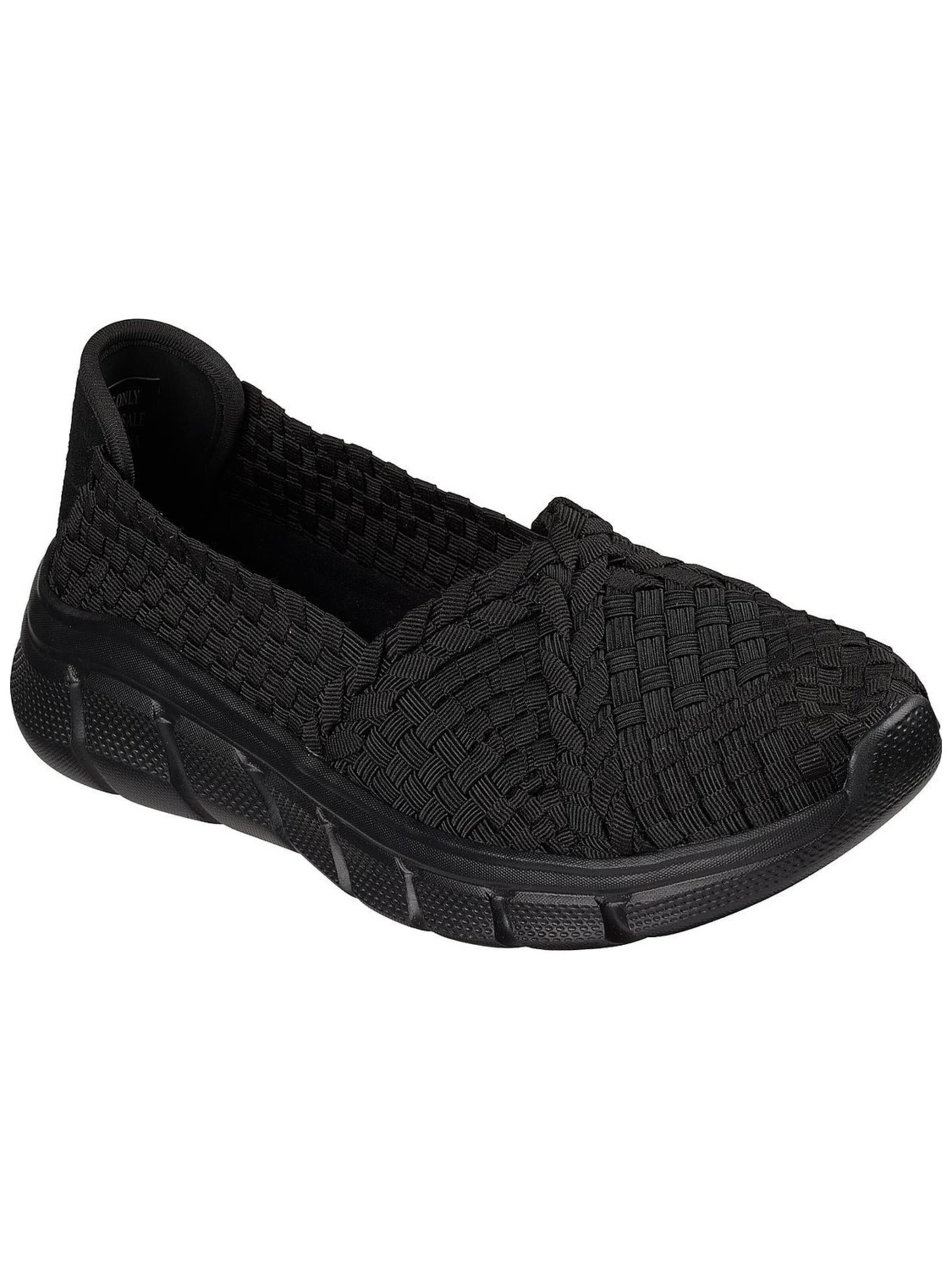 SKECHERS Ballerina 'Bobs B Flex - Flex Web'‌ in Schwarz