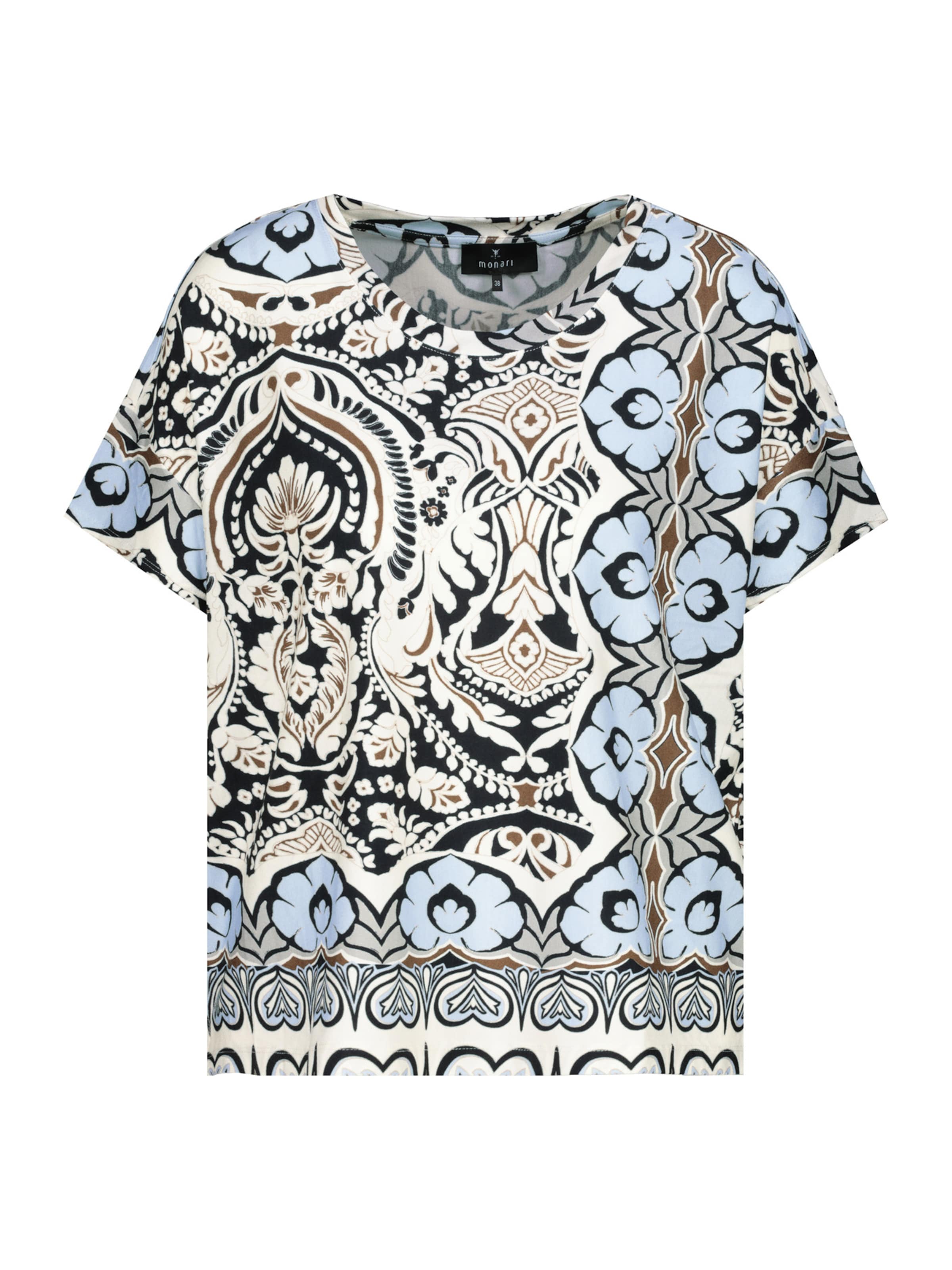 Maglietta di monari in bianco: frontale