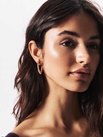 Pull&Bear Ohrringe in Gold: Vorderseite