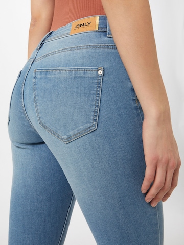 Skinny Jean 'Wauw' ONLY en bleu