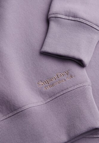 Superdry Sweatshirt 'Essential' in Lila
