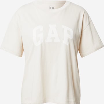 Maglietta di GAP in beige: frontale