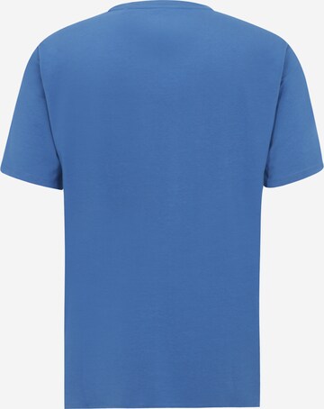 SCHIESSER - Camiseta en azul