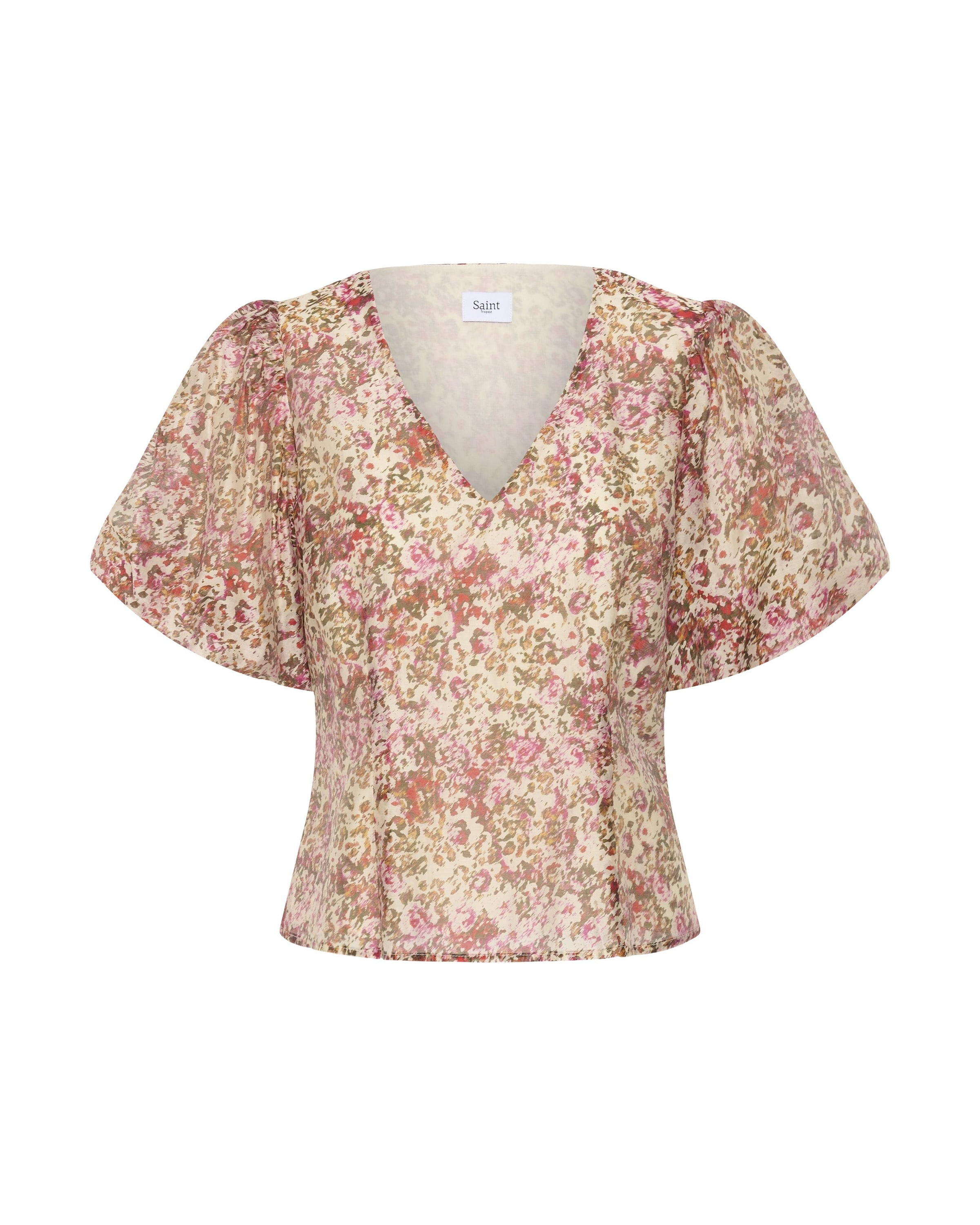 Chemisier 'RainieSZ' SAINT TROPEZ en rose : devant