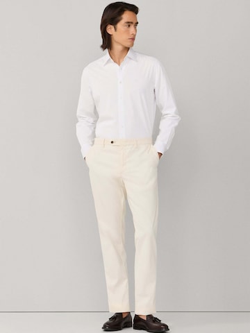 Hackett London Regular fit Zakelijk overhemd 'End On End' in Wit