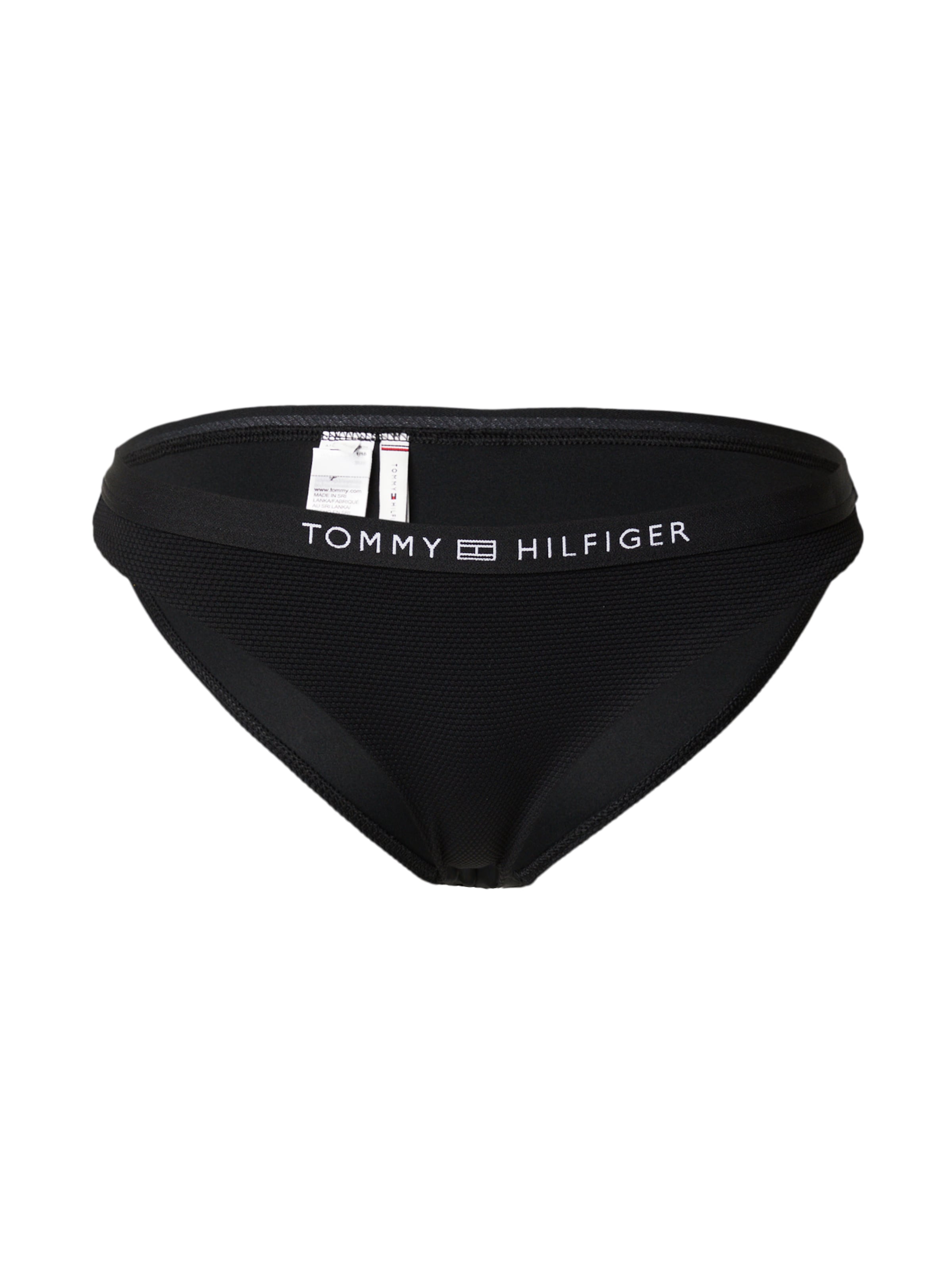 Bas de bikini Tommy Hilfiger Underwear en noir : devant