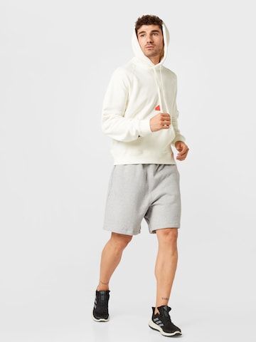ADIDAS SPORTSWEAR Regular Workout Pants 'Fleece' in Grey