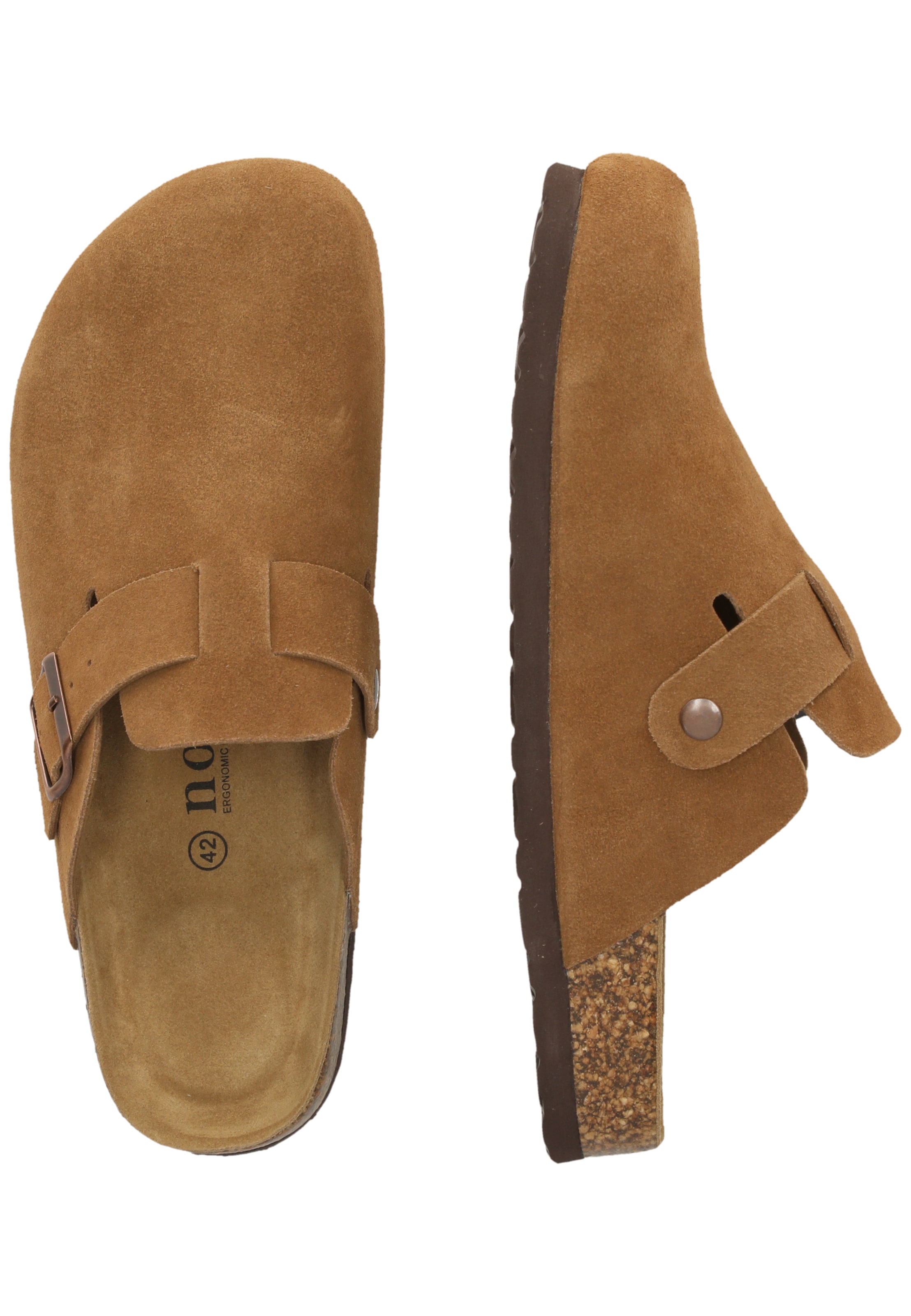 NOU Slippers 'Corwin' in Brown