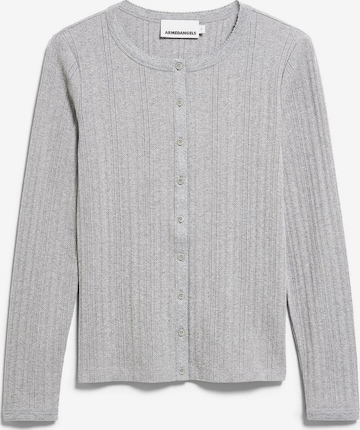 Cardigan ARMEDANGELS en gris : devant