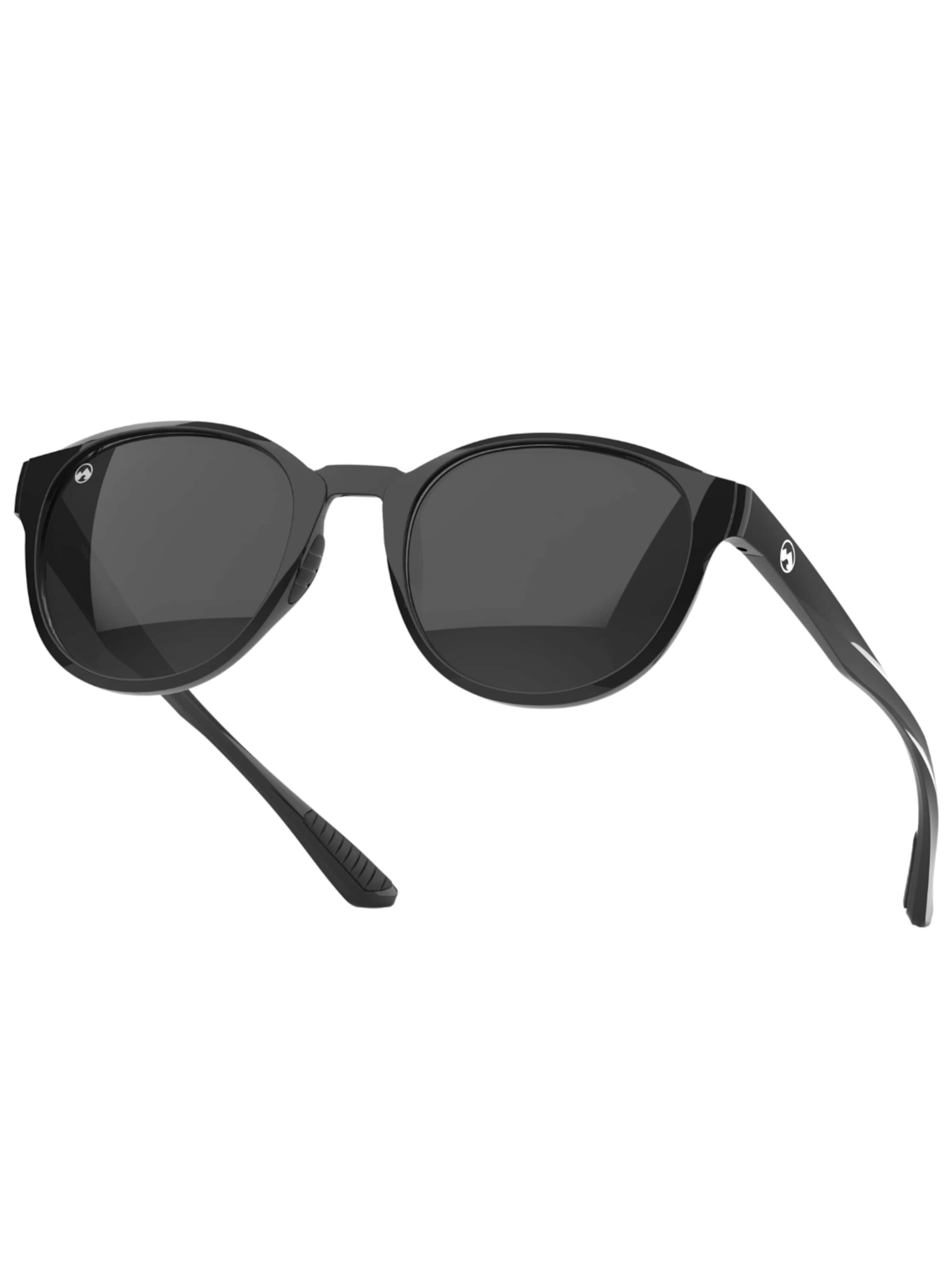Mowmow Sportzonnebril 'MowMow Niseko Sunglasses - Polarized - Men - Women' in Zwart: voorkant