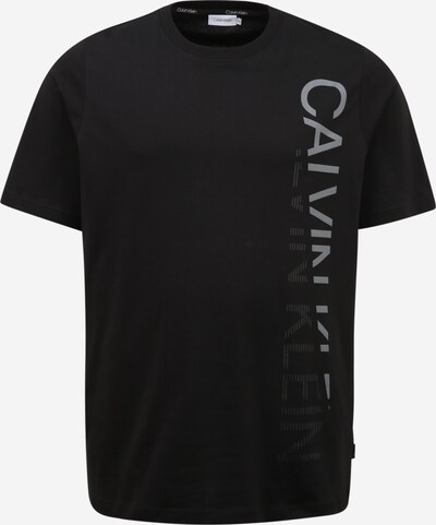 Calvin Klein Big & Tall T-Shirt en gris / gris clair / noir, Vue avec produit
